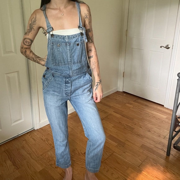 Free People Denim - Free People Overalls